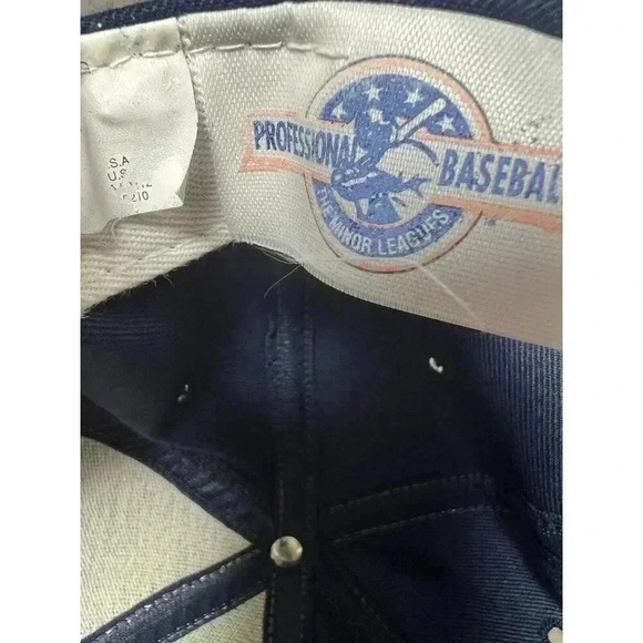 Vintage Kissimmee Cobras Minor League Snapback Hat USA Baseball Blue - Picture 5 of 6